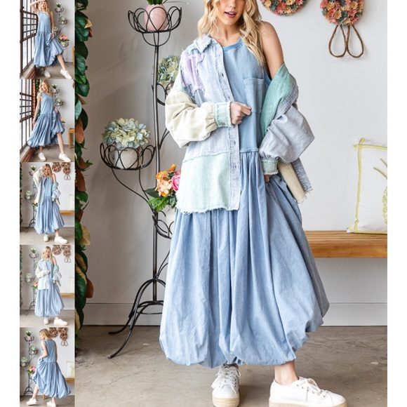 NWT Oli & Hali Jean Balloon Dress - Picture 4 of 4